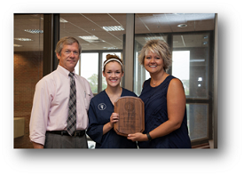 Dr. Stephen Hooser, Elexa Baron and Dr. Christina Wilson